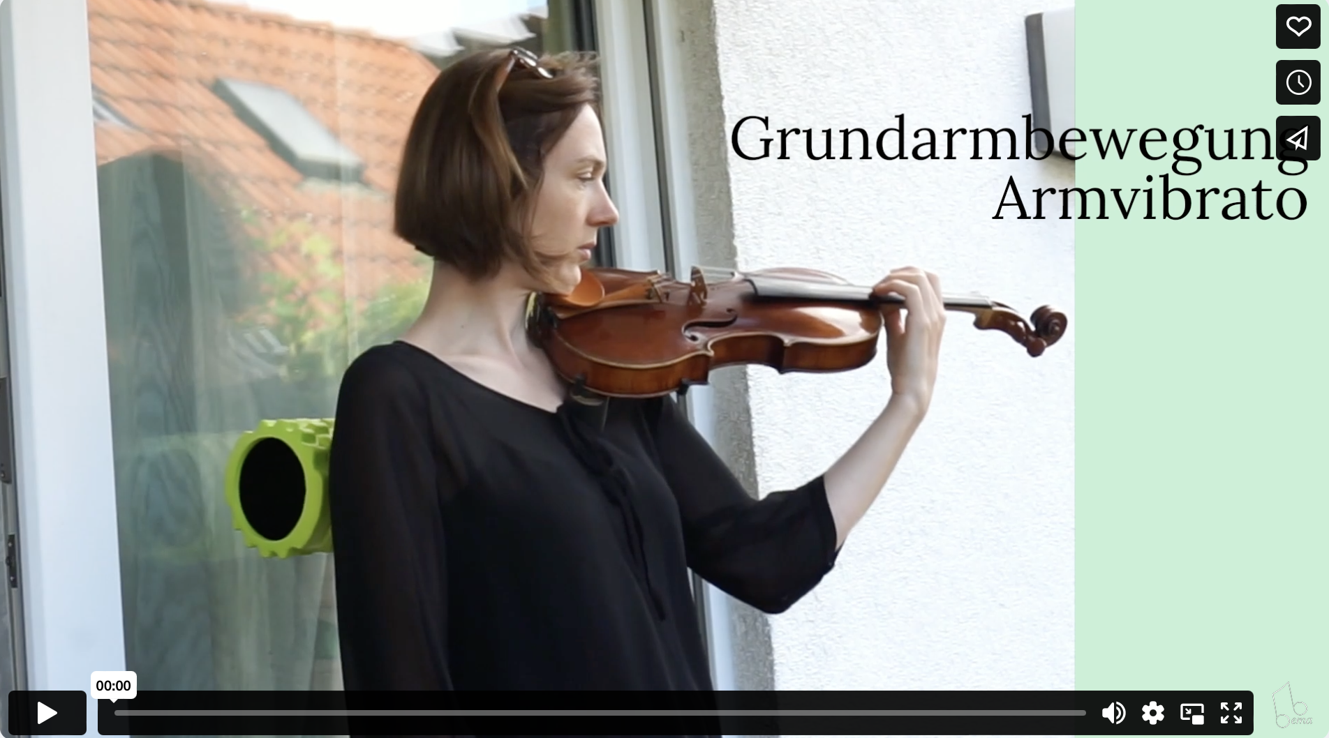 Mit der Rückenrolle üben